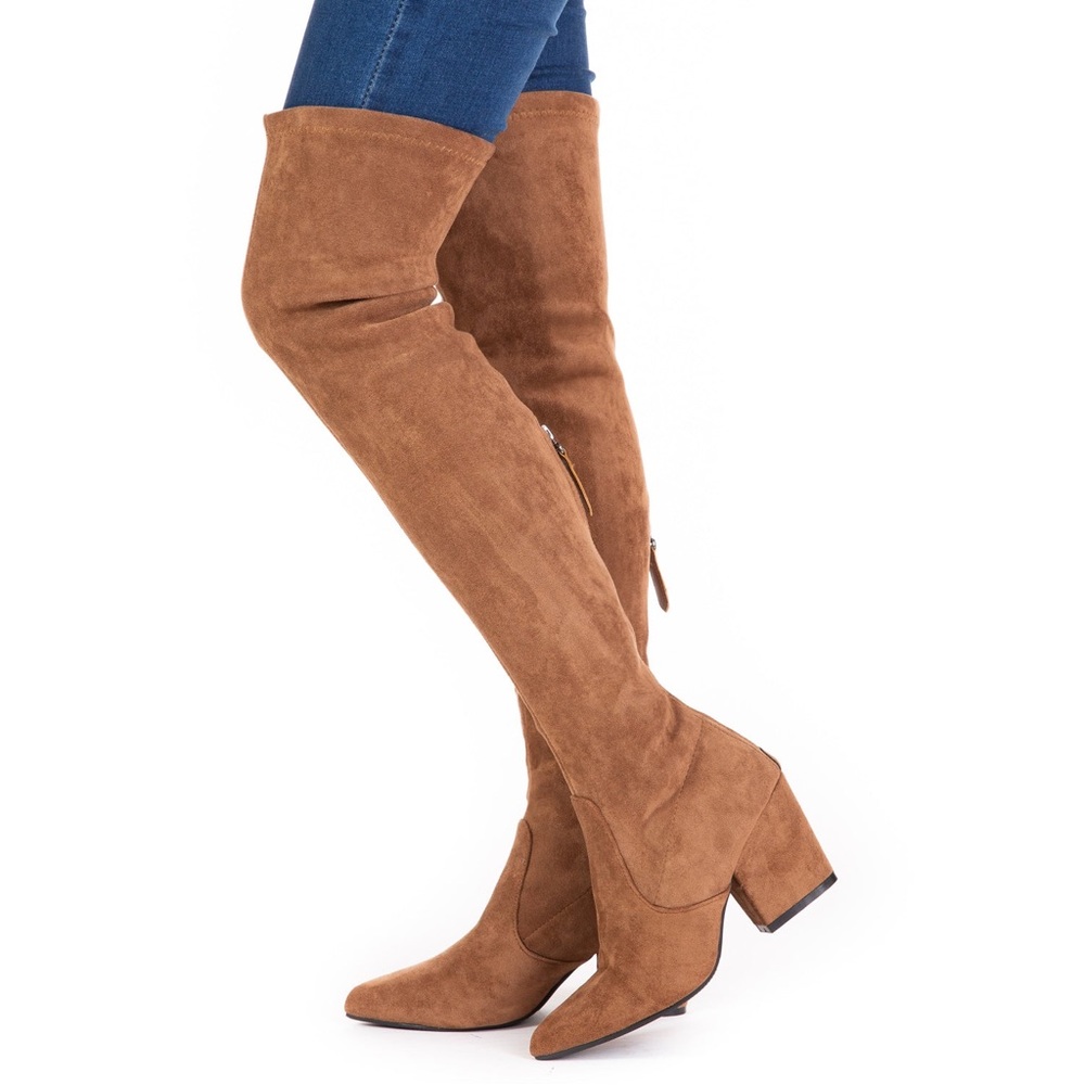Tall Chocolate brown Boots Size 41 NWT